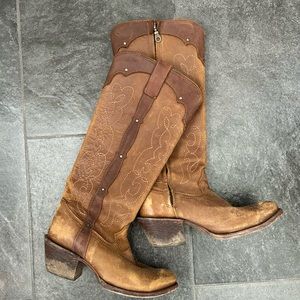 Corral cowboy boots-leather